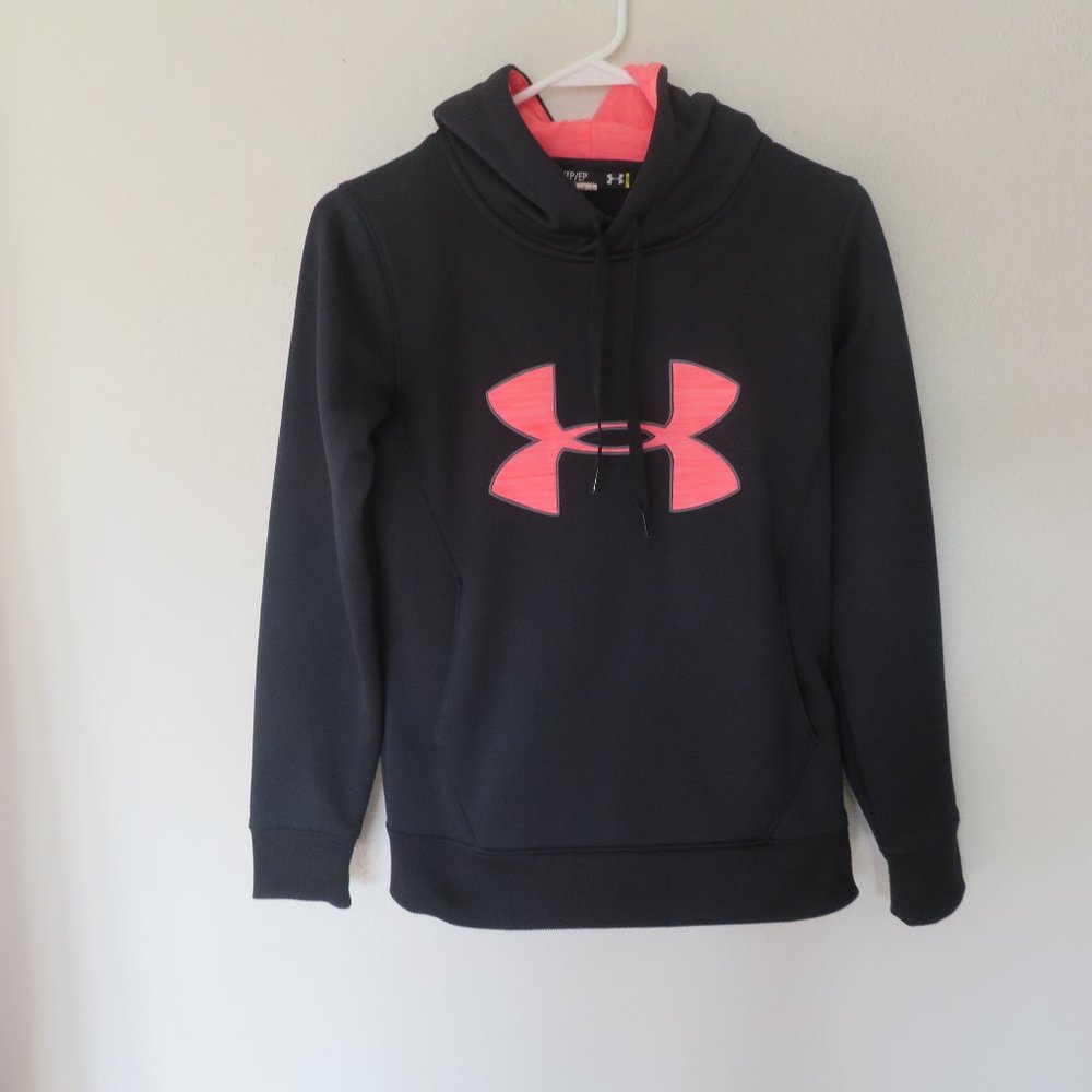 Under‎ Armour Logo Pullover Hoodie Size XS